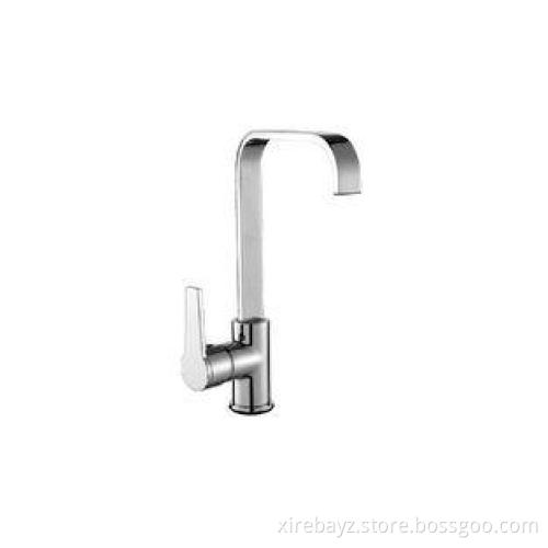 Single Lever Grade A Brass Kitchen Sink Mixer Taps / Kicthe